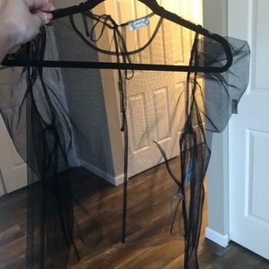 Free people top see through